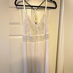 Bridal babydoll teddy